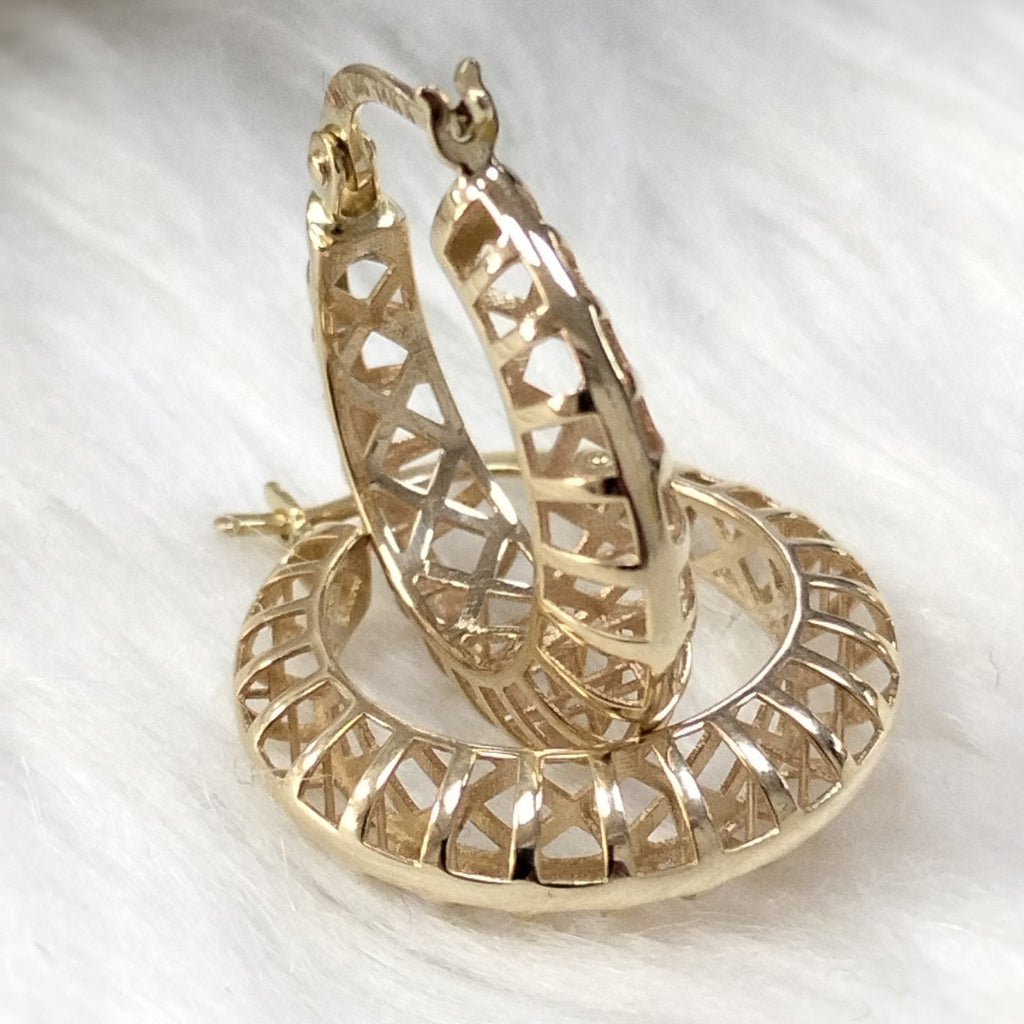 ARRACADAS ORO 14K 2.2 (NUEVO)