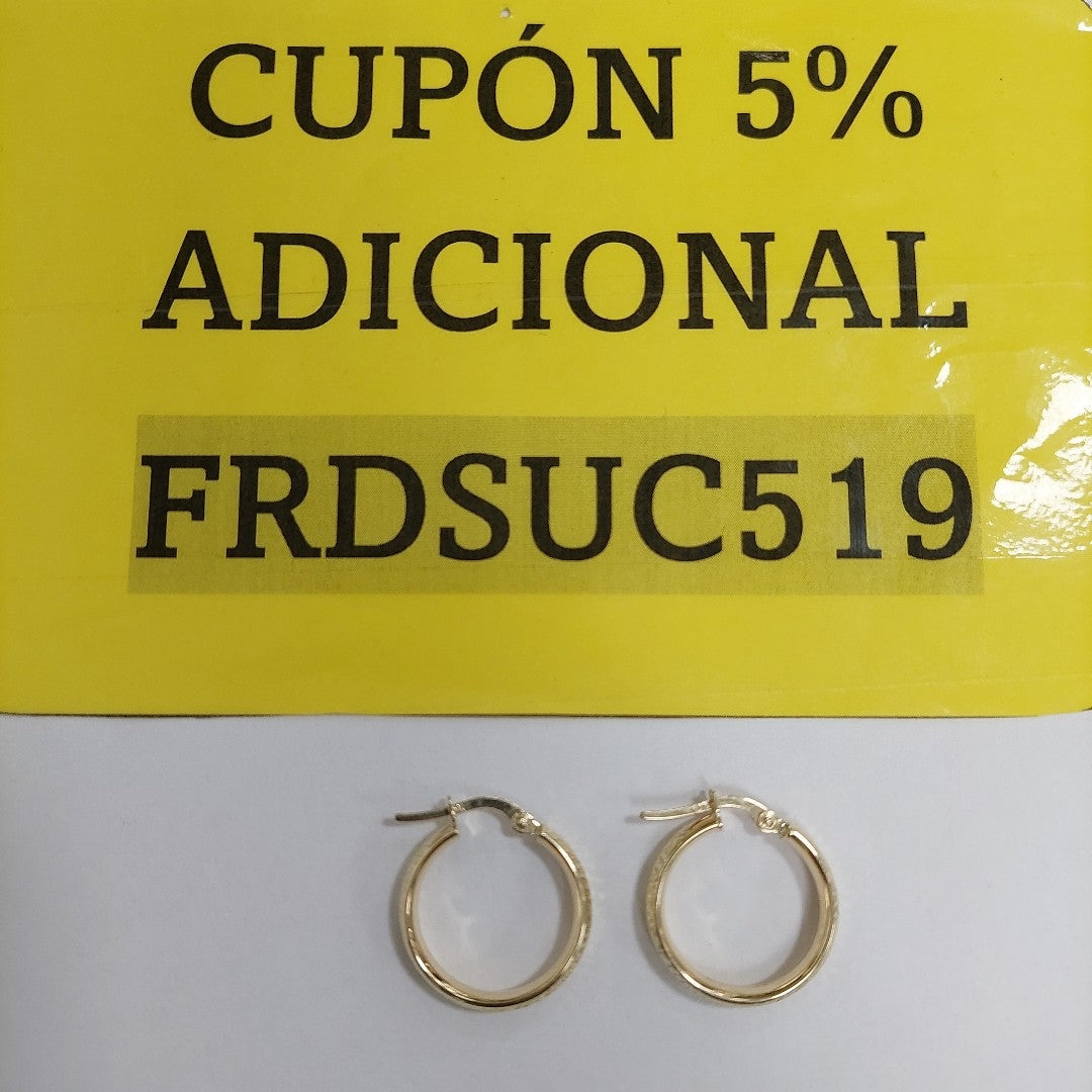 ARRACADAS ORO 10K 1.4 (NUEVO)