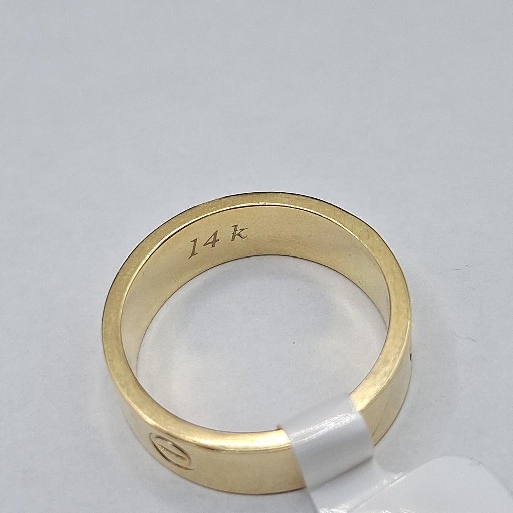 ANILLO ORO 14 K 3.8 GRMS (SEMINUEVO)