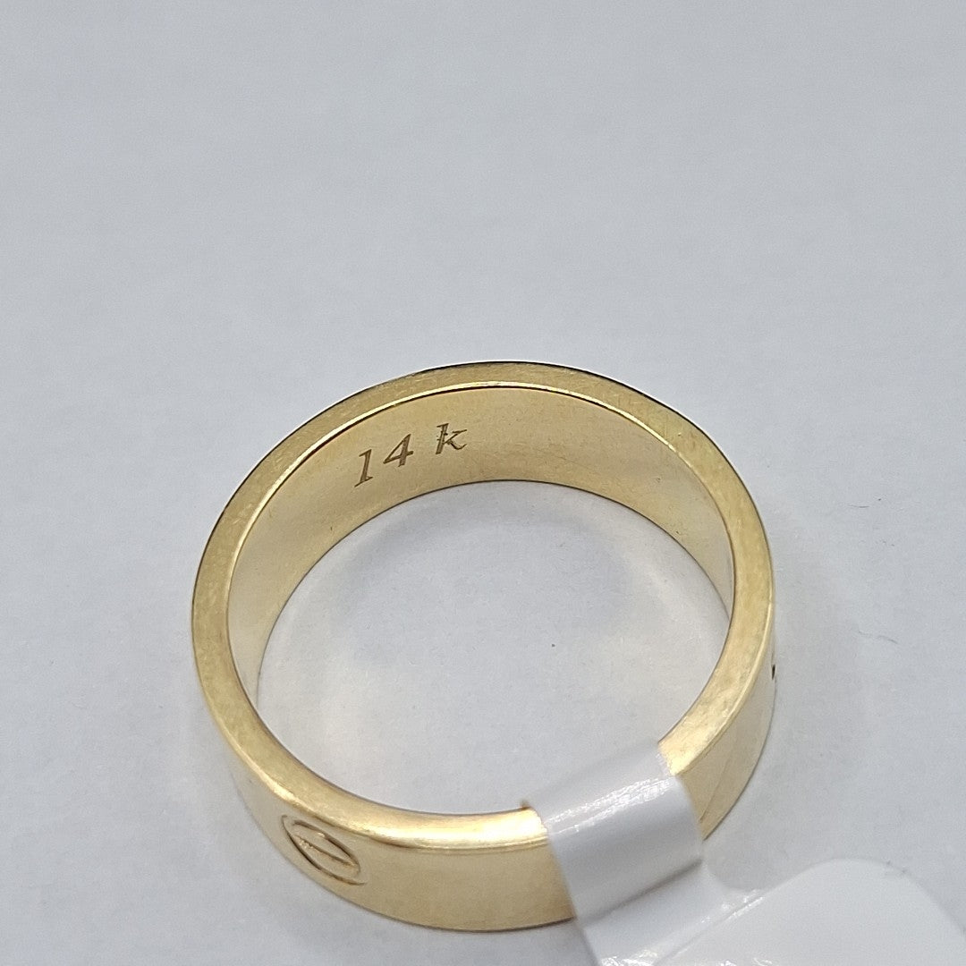 ANILLO ORO 14 K 3.8 GRMS (SEMINUEVO)