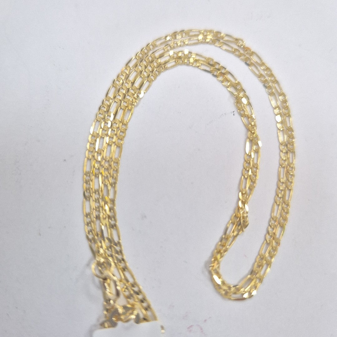 CADENAS CARTIER 3 1 AMARILLA ORO 14K 1.9 (NUEVO)