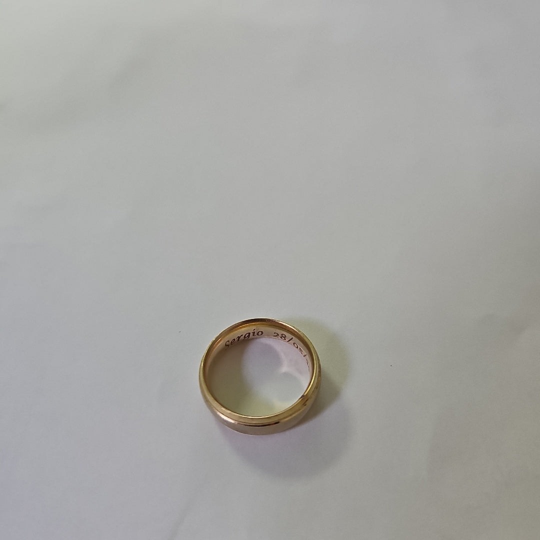ARGOLLA ORO 14 K 3.2 GRMS (SEMINUEVO)