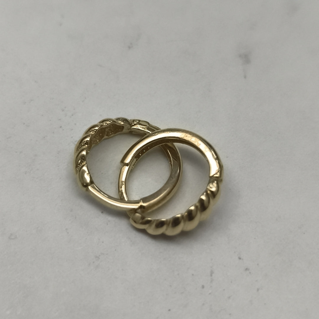 HUGGIES ORO 14K 1.3 (NUEVO)