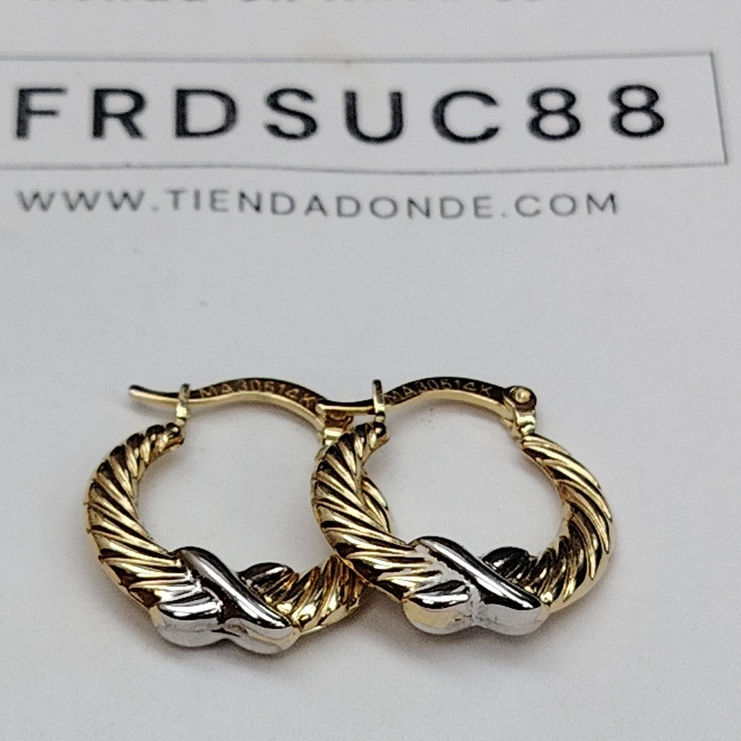 ARRACADAS ORO 14K 1.3 (NUEVO)