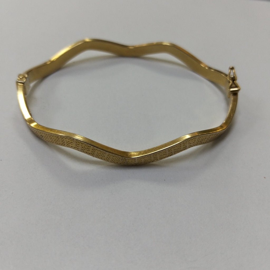 PULSERA RIGIDA ORO 14 K 5.1 GRMS (SEMINUEVO)