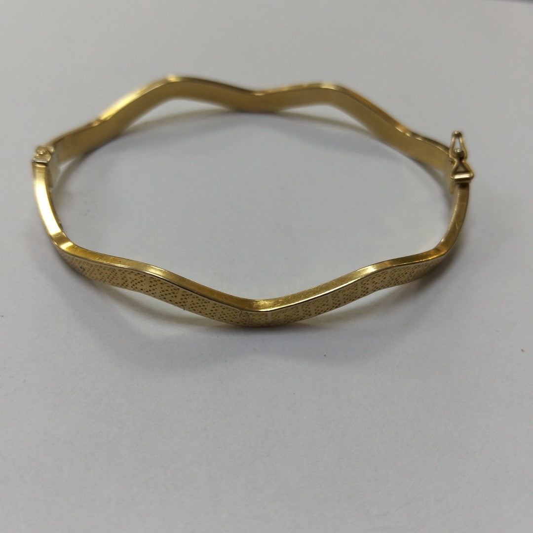 PULSERA RIGIDA ORO 14 K 5.1 GRMS (SEMINUEVO)