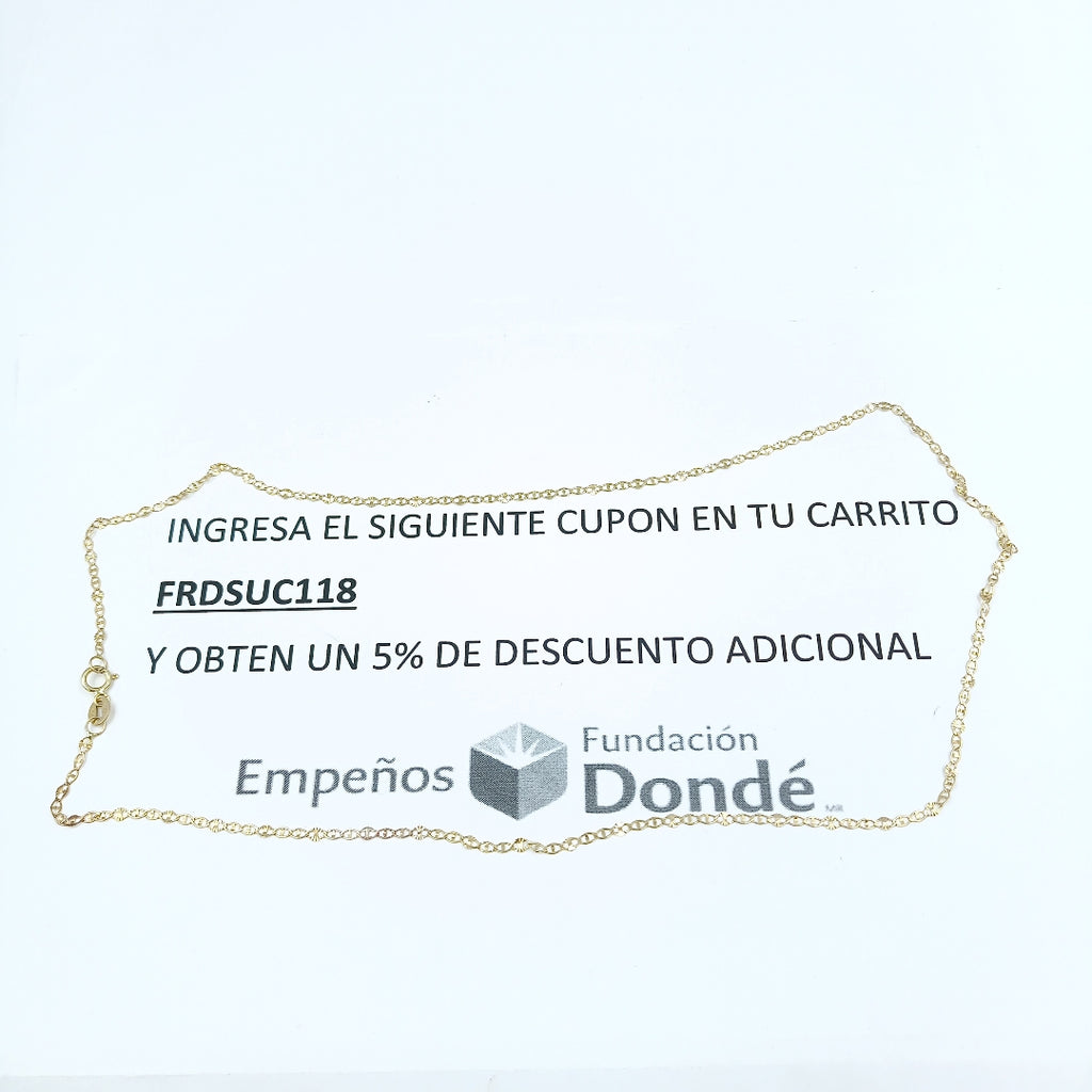 CADENA ORO 10 K 1 GRMS (SEMINUEVO)