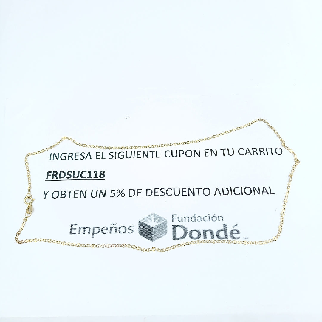 CADENA ORO 10 K 1 GRMS (SEMINUEVO)