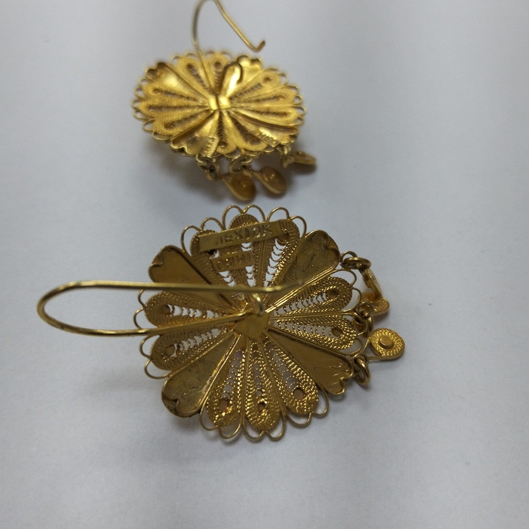 ARETES PAR ORO 10 K 7 GRMS (SEMINUEVO)