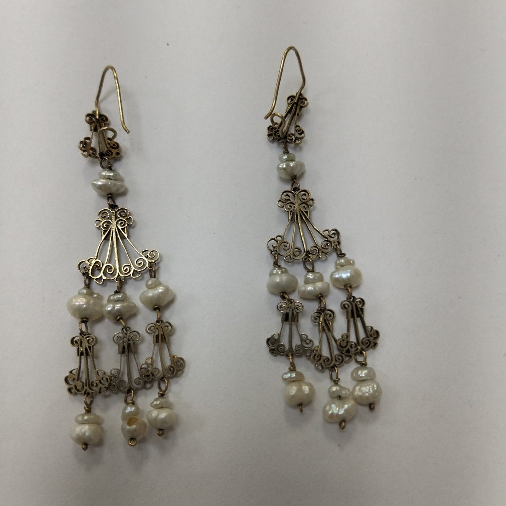 ARETES PAR ORO 8 K 5.4 GRMS (SEMINUEVO)