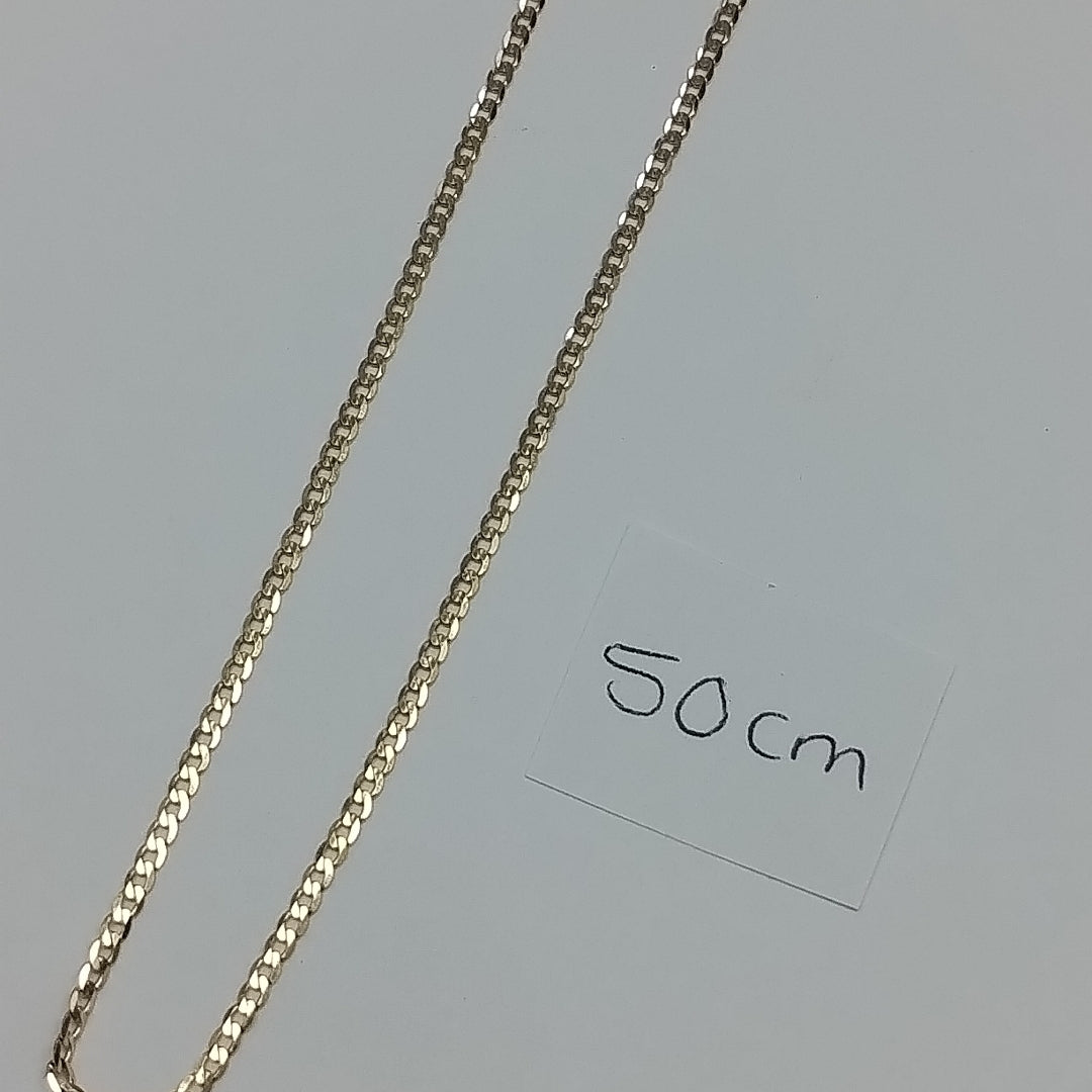 CADENAS BARBADA AMARILLA ORO 14K 2 (NUEVO)