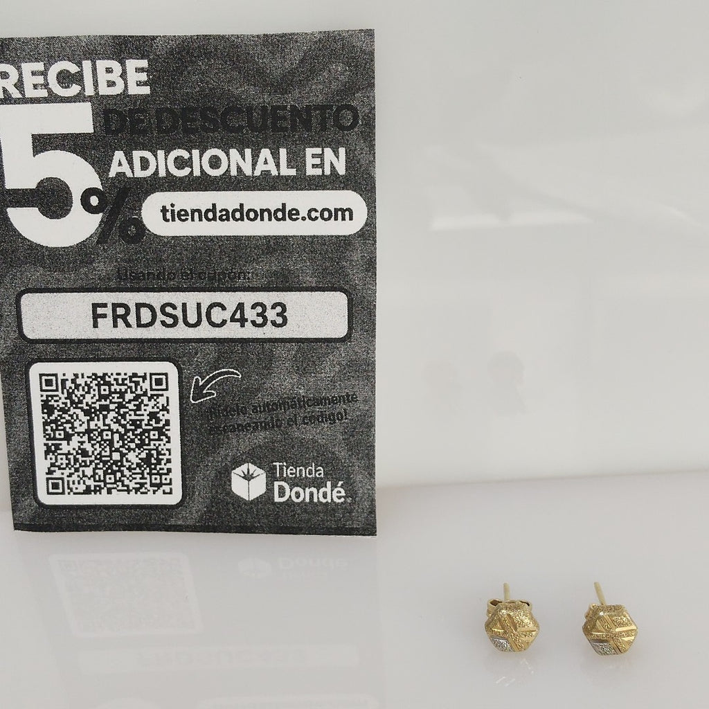 BROQUELES PAR ORO 10 K 1,40 GRMS (SEMINUEVO)