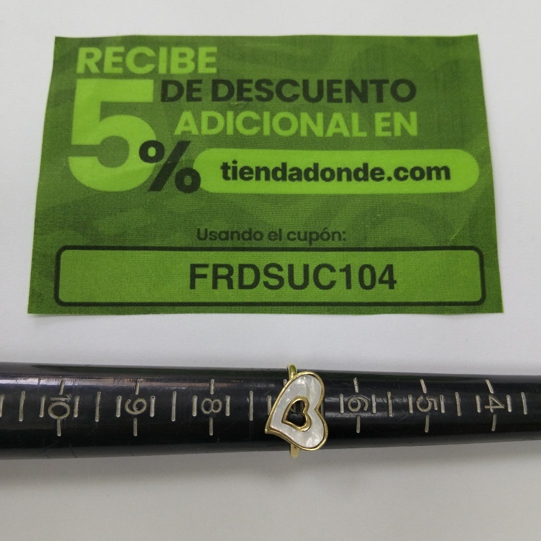 ANILLO ORO 10 K 2,70 GRMS (SEMINUEVO)