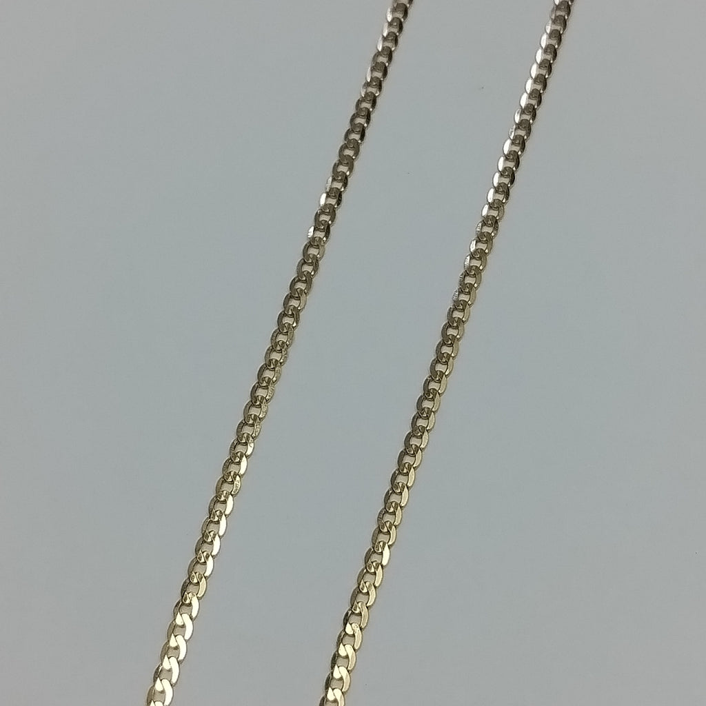 CADENAS BARBADA AMARILLA ORO 14K 2.2 (NUEVO)