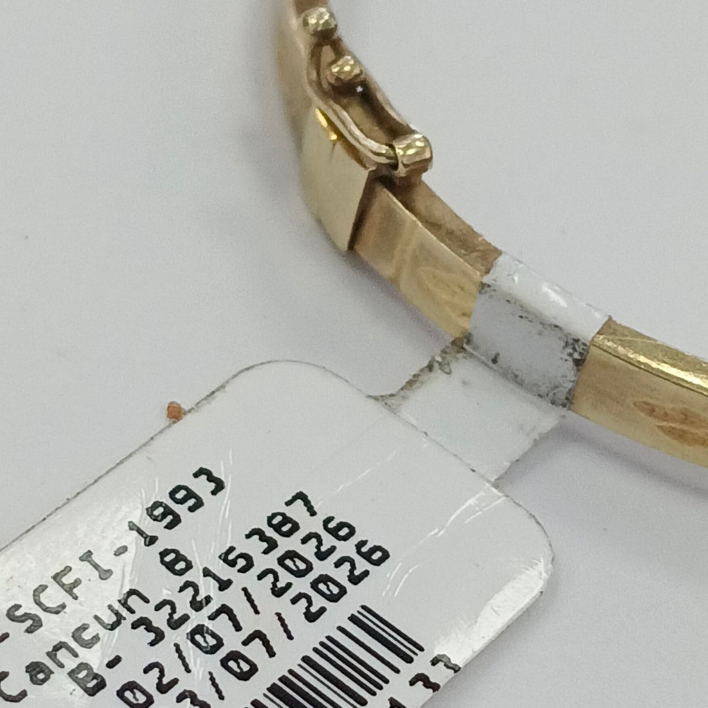 PULSERA RIGIDA ORO 10 K 6,30 GRMS (SEMINUEVO)