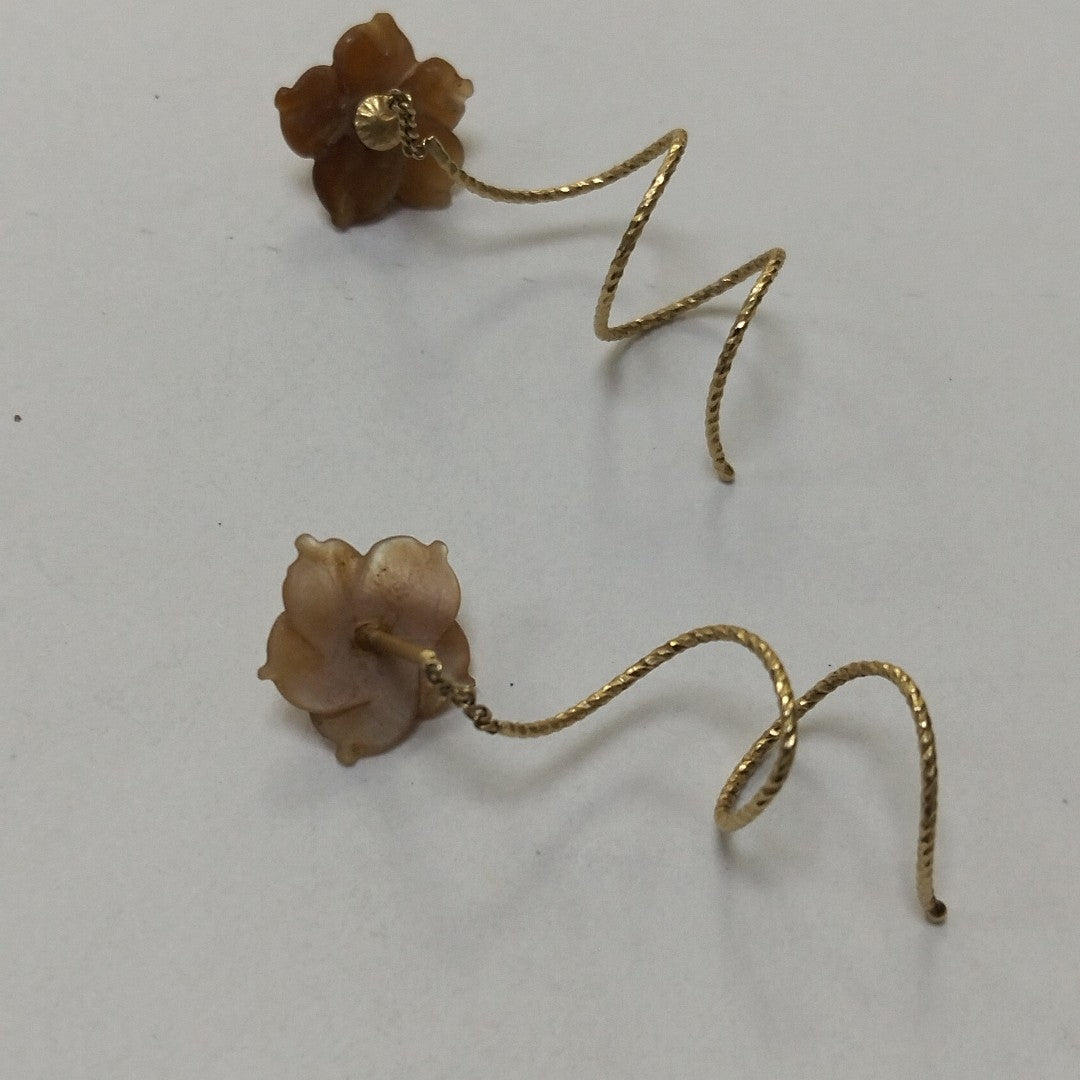 ARETES PAR ORO 10 K 1.8 GRMS (SEMINUEVO)