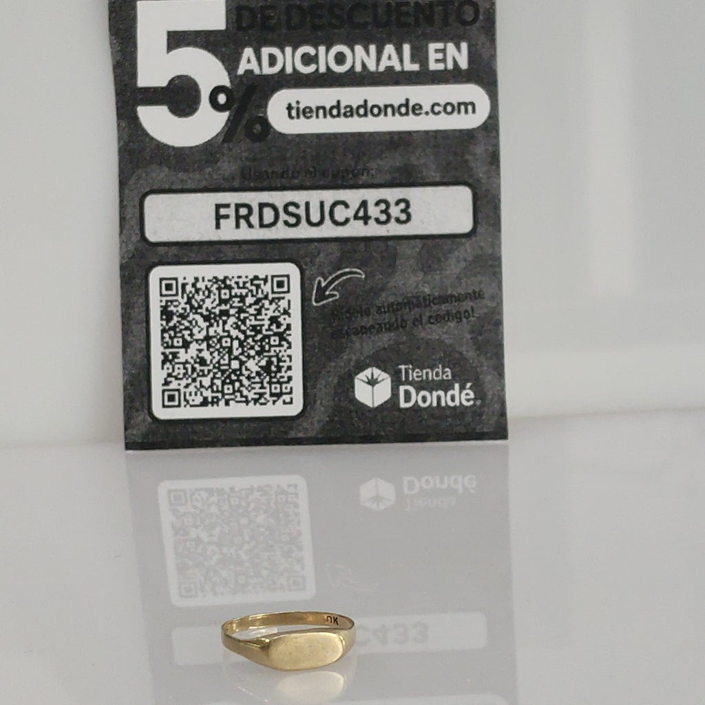 ANILLITO ORO 10 K 0,90 GRMS (SEMINUEVO)