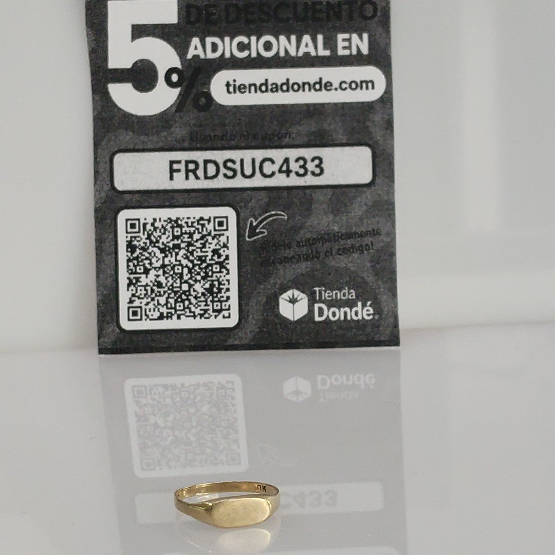 ANILLITO ORO 10 K 0,90 GRMS (SEMINUEVO)