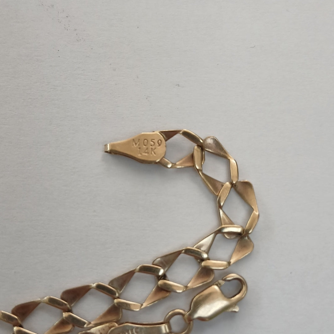 PULSERA ORO 14 K 6.5 GRMS (SEMINUEVO)