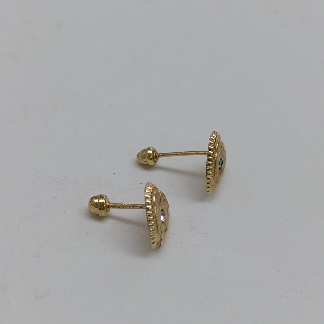 BROQUELES PAR ORO 14 K 0.3 GRMS (SEMINUEVO)