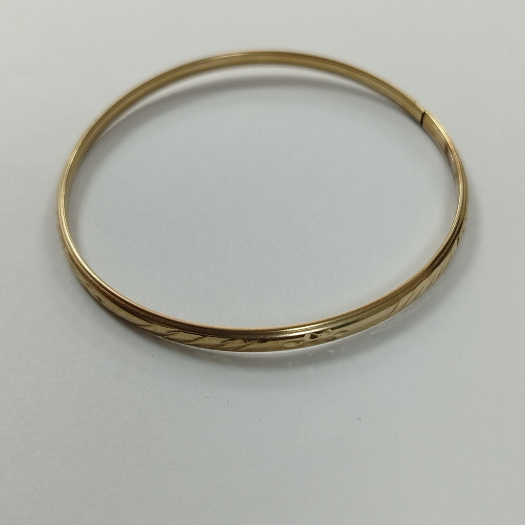 PULSERA RIGIDA ORO 10 K 5.1 GRMS (SEMINUEVO)