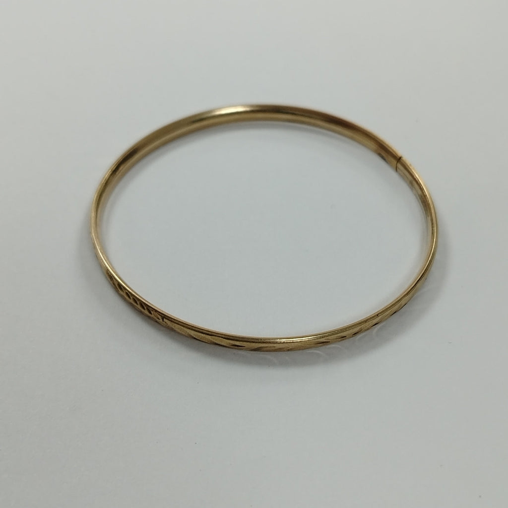 PULSERA RIGIDA ORO 10 K 5.1 GRMS (SEMINUEVO)