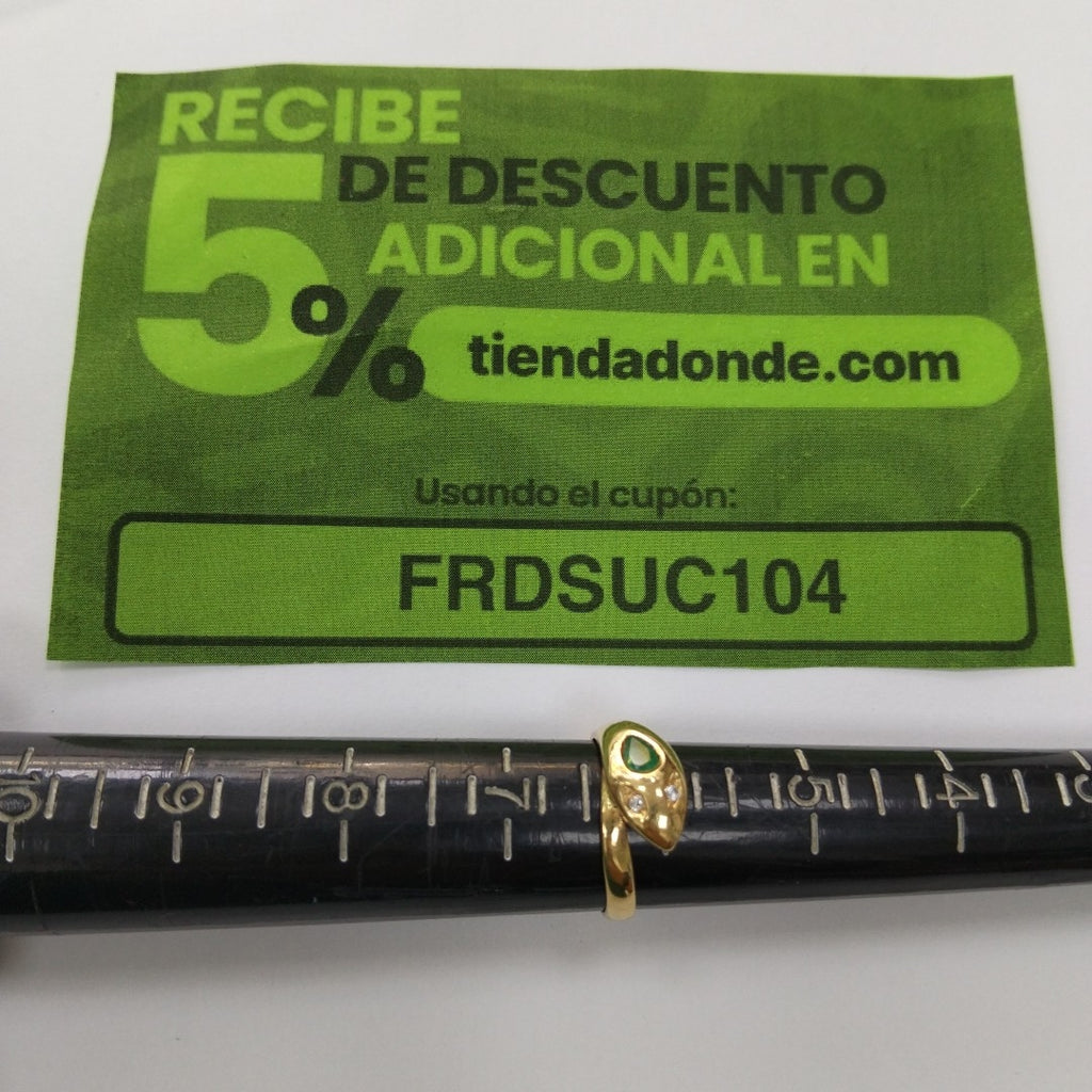 ANILLO ORO 14 K 2,80 GRMS (SEMINUEVO)