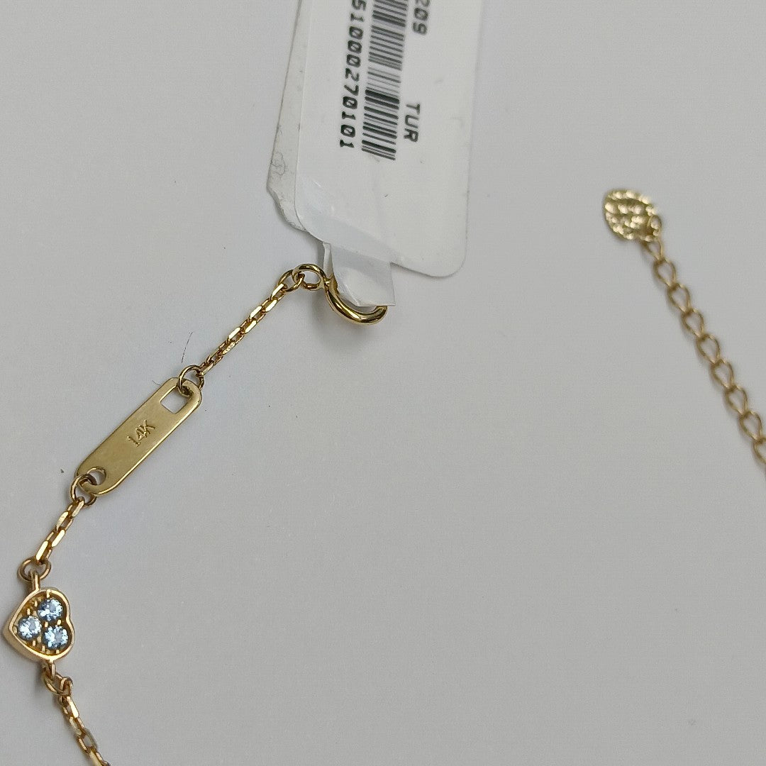 PULSERAS DAMA ORO 14K 1.8 (NUEVO)