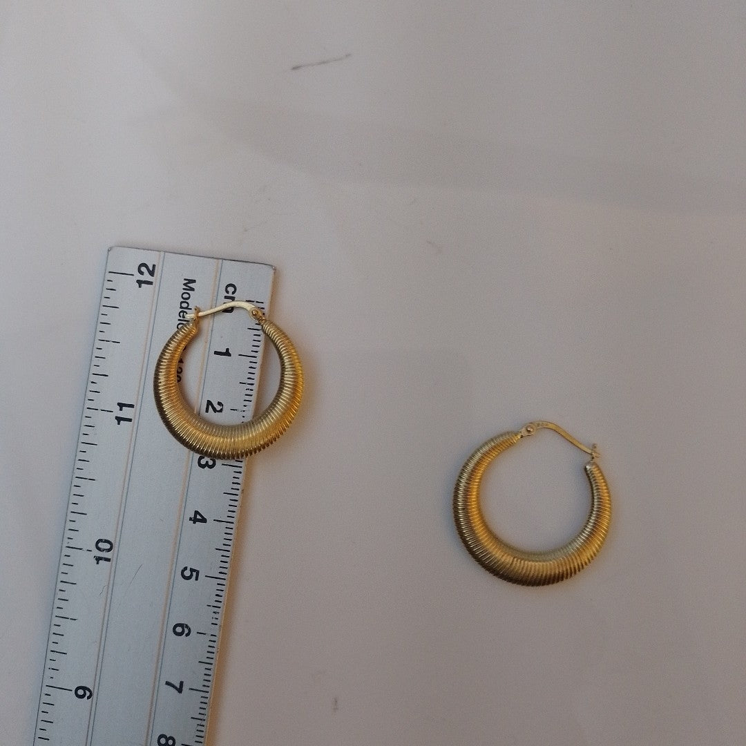 ARRACADAS PAR ORO 14 K 3,20 GRMS (SEMINUEVO)