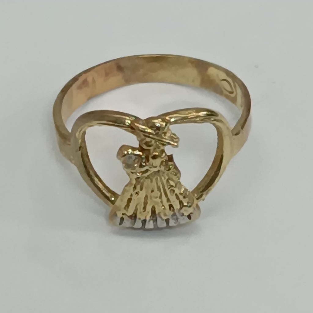 ANILLITO ORO 14 K 1,10 GRMS (SEMINUEVO)