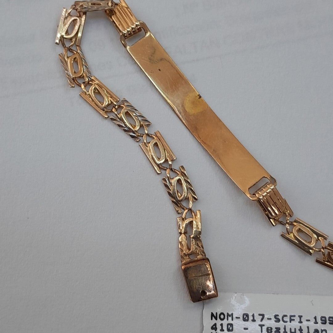 ESCLAVA ORO 10 K 4,40 GRMS (SEMINUEVO)