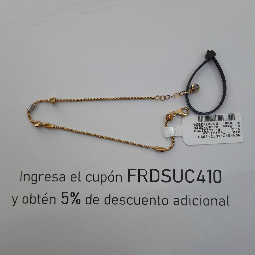PULSERA ORO 10 K 2,20 GRMS (SEMINUEVO)