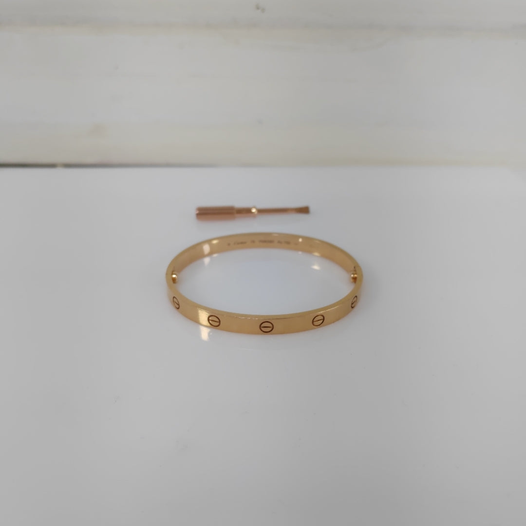 PULSERA RIGIDA ORO 18 K 35.6 GRMS (SEMINUEVO)