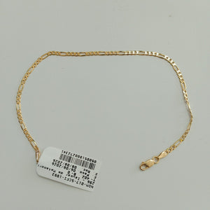 PULSERAS CABALLERO CARTIER 3 1 AMARILLA ORO 14K 2.2 (NUEVO)
