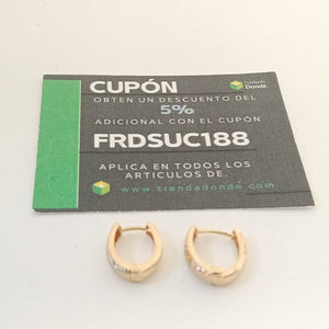 HUGGIES ORO 14K 1.1 (NUEVO)