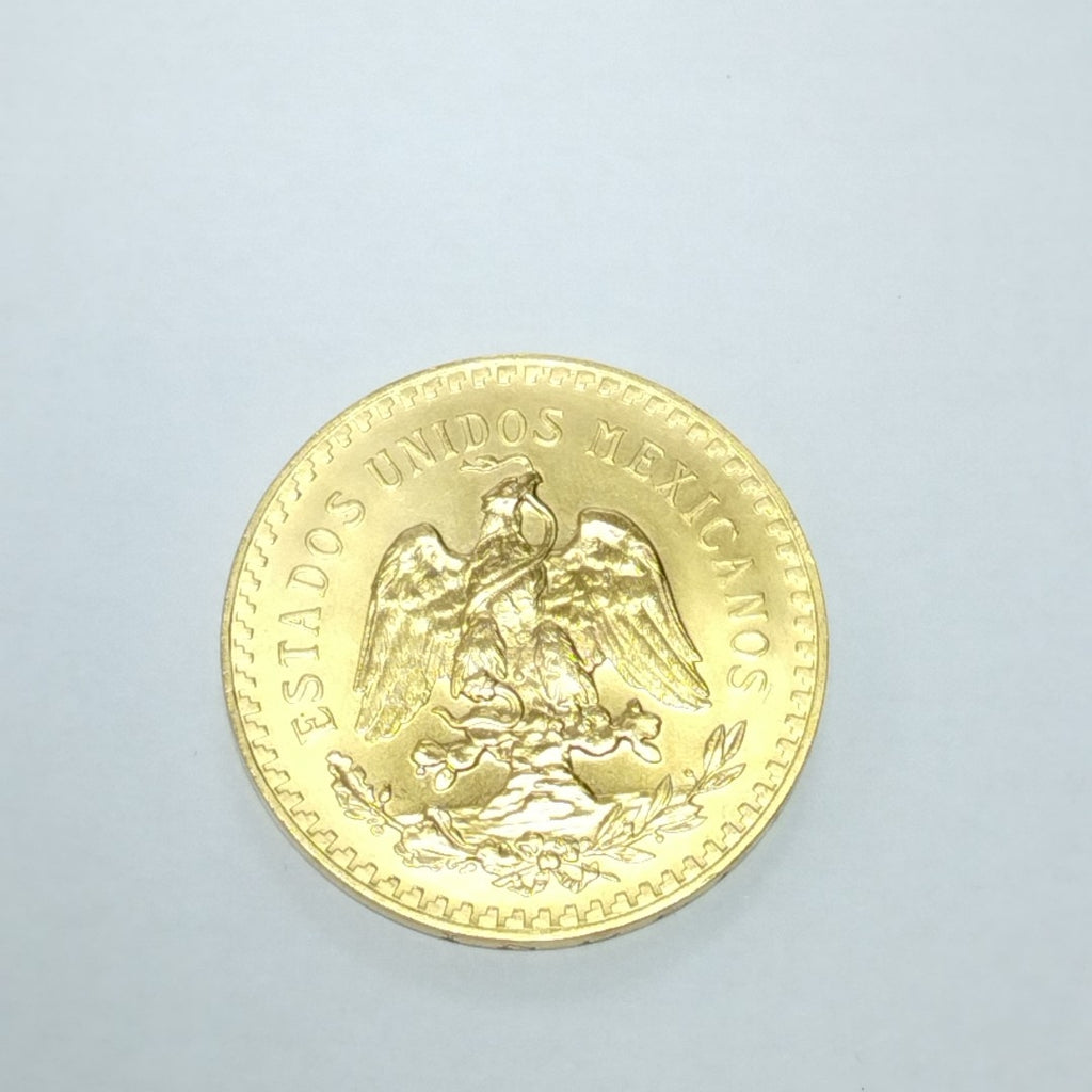 K1 41.6 GRMS 21 K IDENTIFICACIÓN MONEDA NOMINATIVA MONEDAS PESOS 50 PESO (SEMINUEVO)