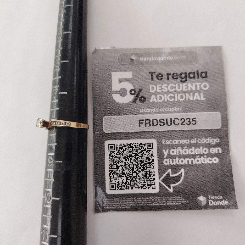 ANILLO ORO 10 K 1,60 GRMS (SEMINUEVO)