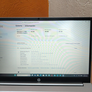 LAPTOP HP PAVILION 15-EH3000LA (2023) 512 GB SSD 16 GB RAM (SEMINUEVO)
