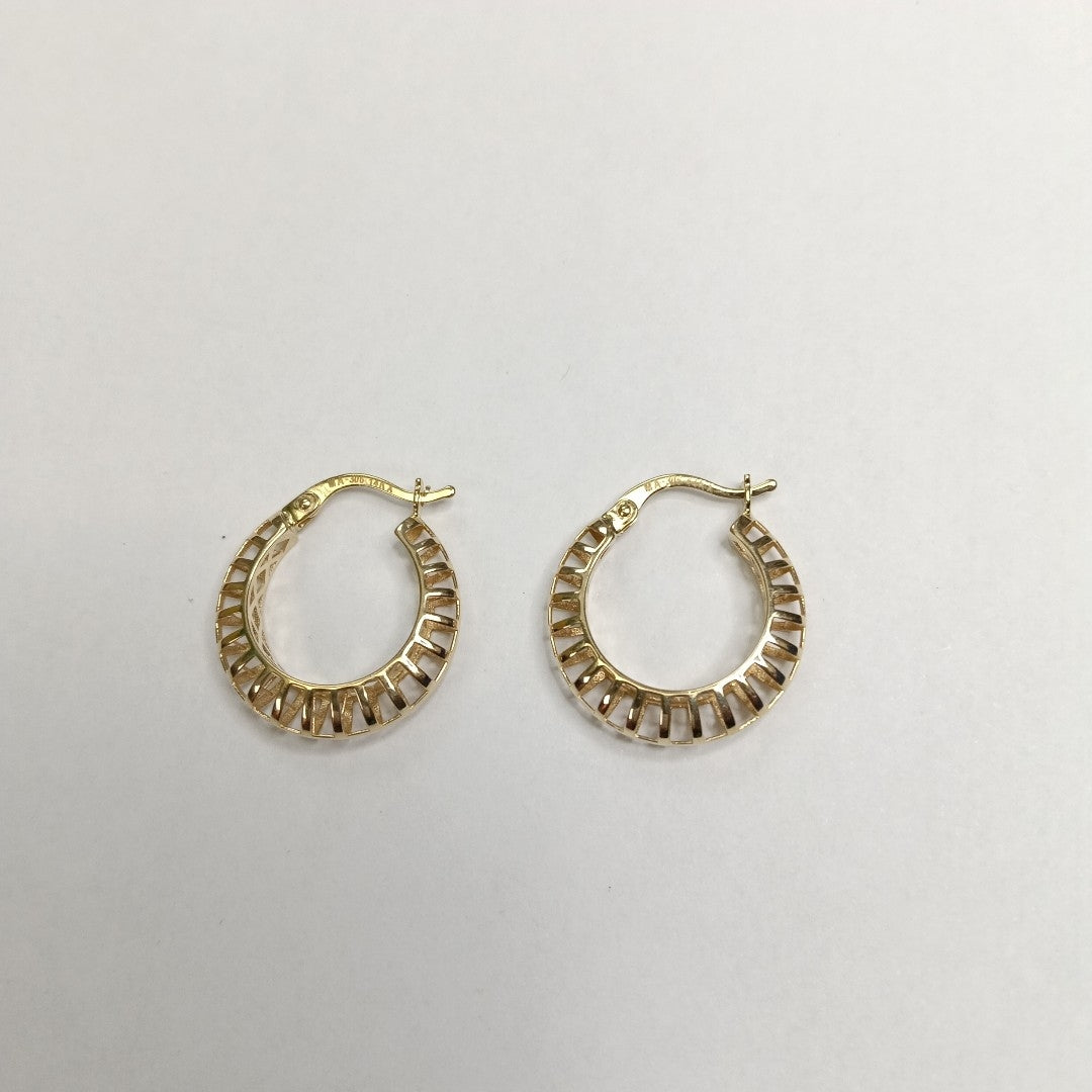 ARRACADAS ORO 14K 2.1 (NUEVO)