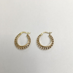 ARRACADAS ORO 14K 2.1 (NUEVO)