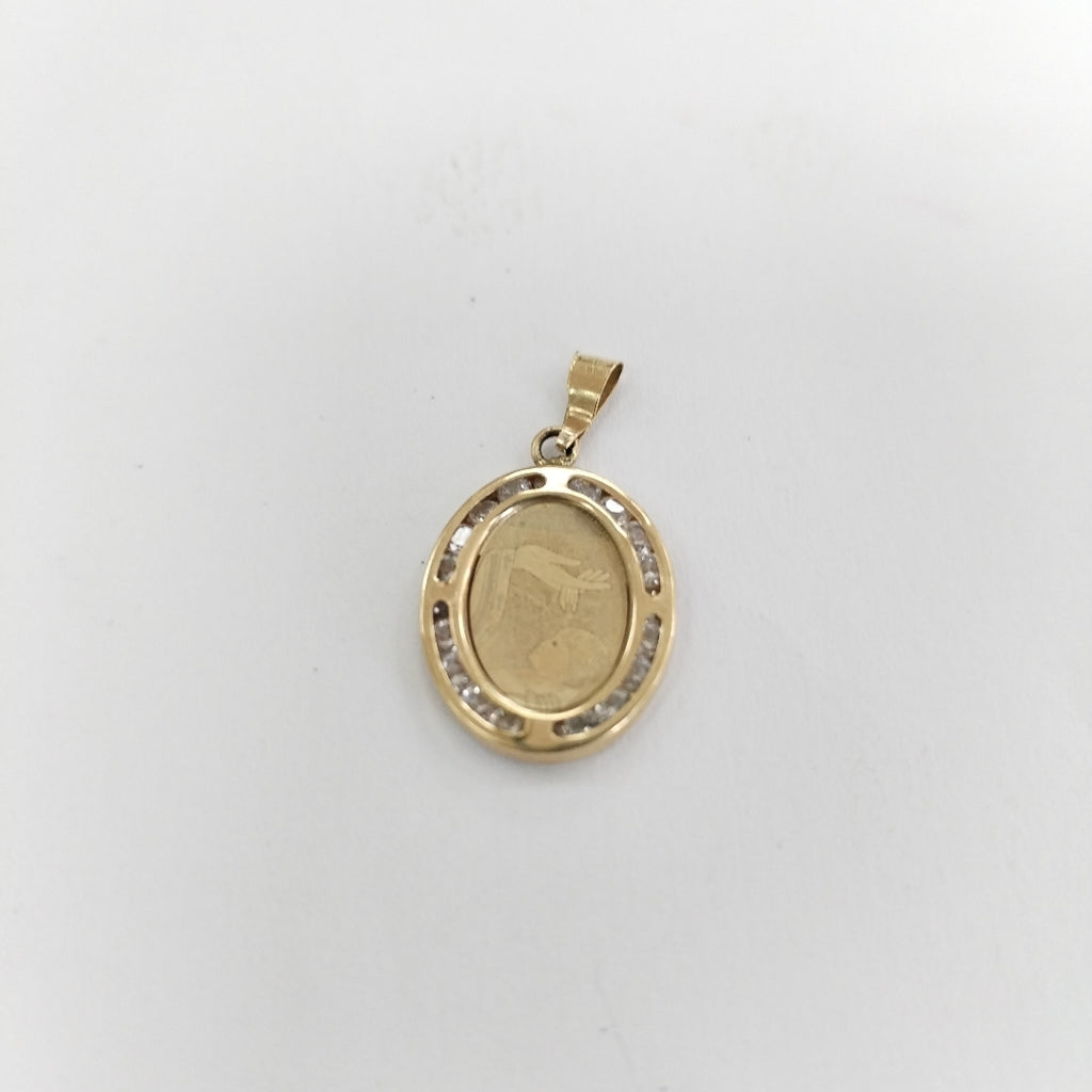 MEDALLA RELIGIOSA ORO 10 K 0.9 GRMS (SEMINUEVO)