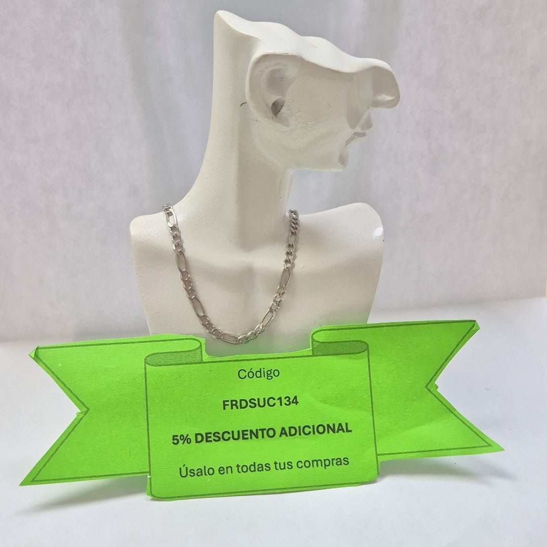 CADENA PLATA 9,00 GRMS (SEMINUEVO)