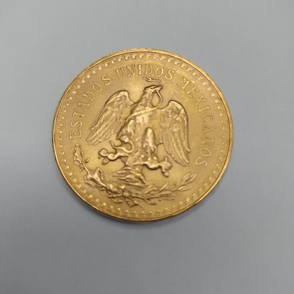K1 41.6 GRMS 21 K IDENTIFICACIÓN MONEDA NOMINATIVA MONEDAS PESOS 50 PESOS (SEMINUEVO)