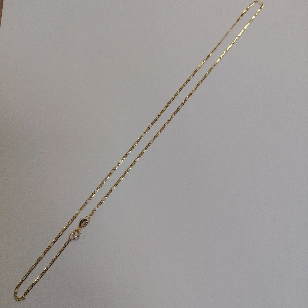 CADENAS CARTIER 3 1 AMARILLA ORO 14K 1.9 (NUEVO)