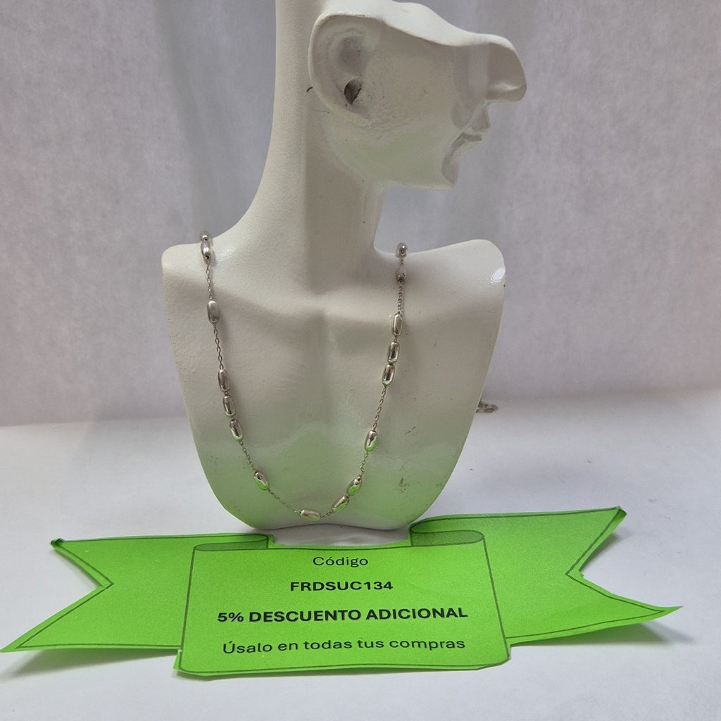 CADENA PLATA 4,60 GRMS (SEMINUEVO)