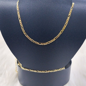 CADENAS CARTIER 3 1 AMARILLA ORO 14K 1.9 (NUEVO)