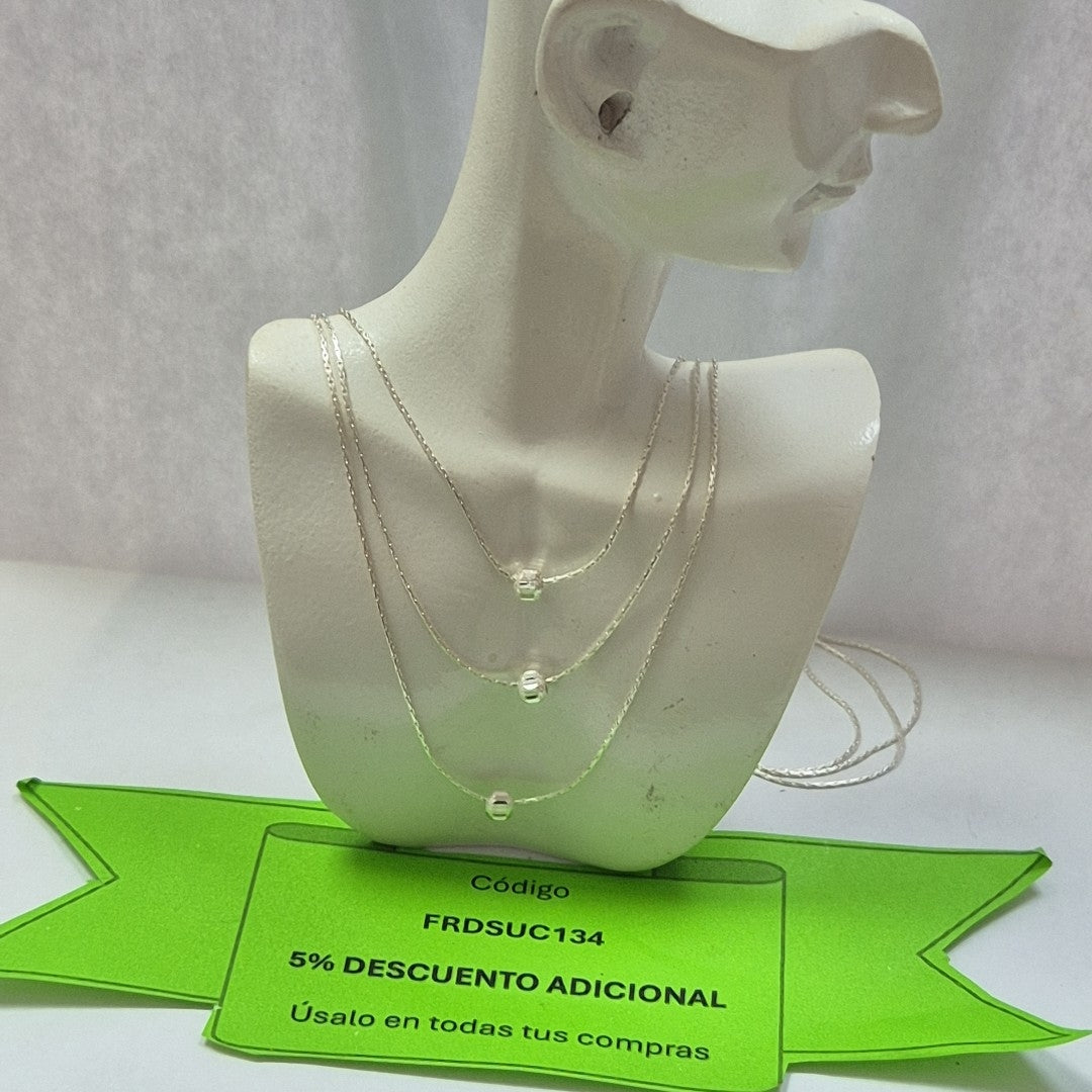 GARGANTILLA PLATA 4,00 GRMS (SEMINUEVO)