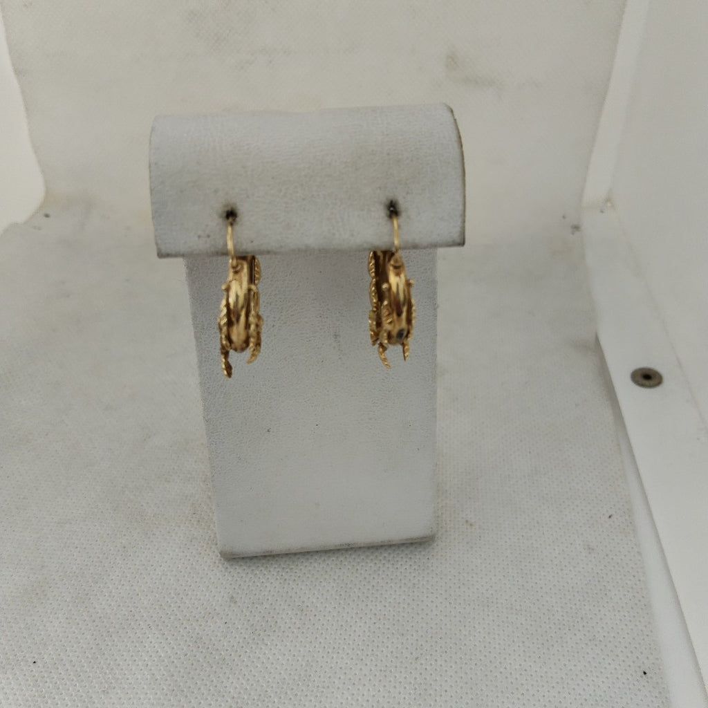 ARRACADAS PAR ORO 14 K 5,40 GRMS (SEMINUEVO)