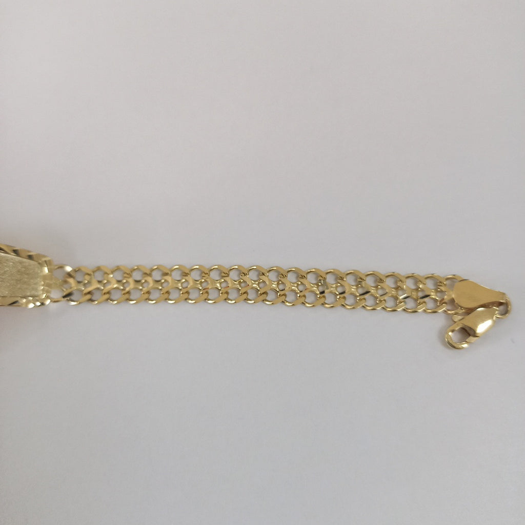 PULSERA ESCLAVA CHINO 14K 21 CM 9.7 GR (NUEVO)