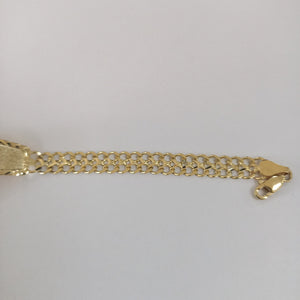 PULSERA ESCLAVA CHINO 14K 21 CM 9.7 GR (NUEVO)